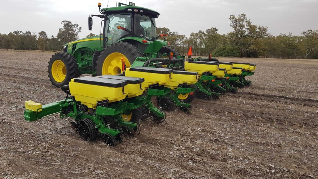 RYAN NT Coil Gauge and Closing Wheels on Maxemerge Planter Row Units