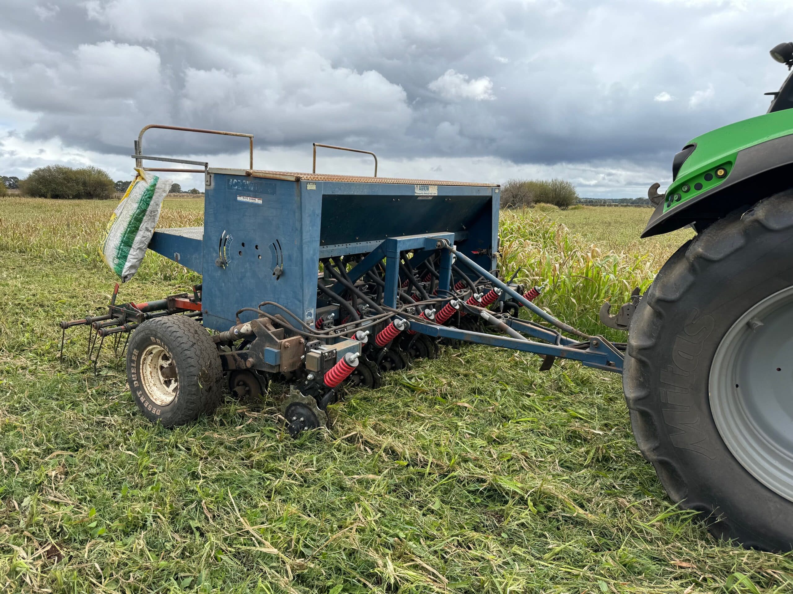 Agrowdrill for beef cattle farming