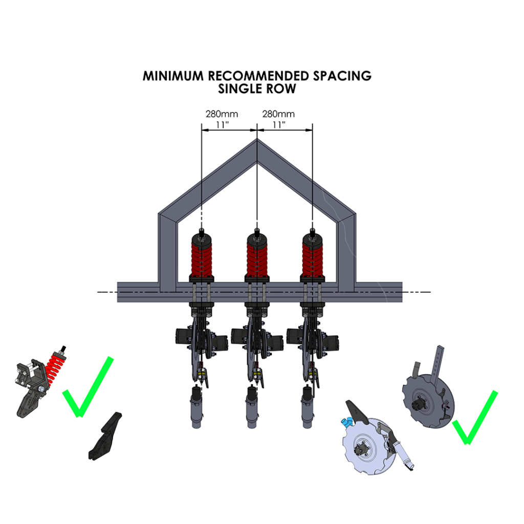 RYAN NT Discs seeding row single diagram